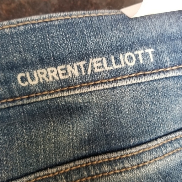 Current/Elliot High rise Straight crop jeans New - Picture 6 of 8
